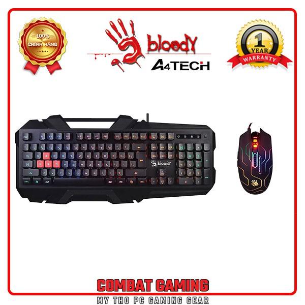 Combo Phím Chuột A4Tech BLOODY GAMING - Hàng Chính Hãng