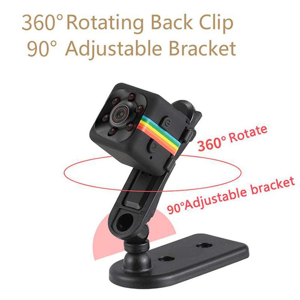 4X SQ11 720P Mini Car Hidden DV DVR Camera Cam IR Black
