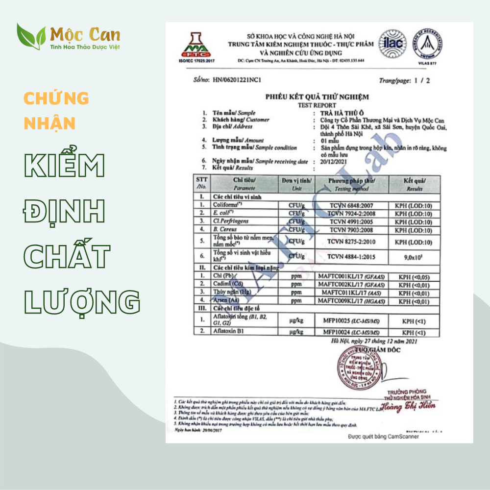 Trà hà thủ ô túi lọc ngăn ngừa rụng tóc,cải thiện tóc bạc sớm,hói đầu hộp 25 gói