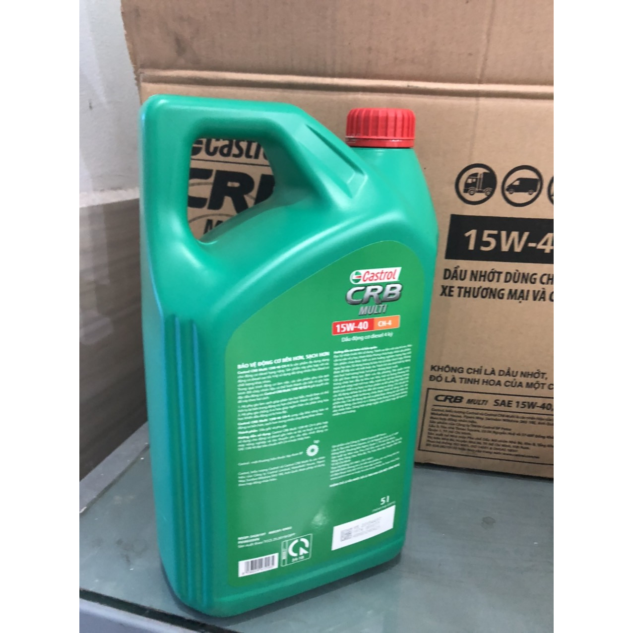 Nhớt Castrol CRB Multi 20W-50 5L