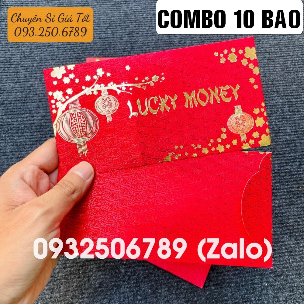 [SÉT 10] Bao Lì Xì Tết Hình Mèo Lucky Money Ép Kim - Hàng Nhập Ngoại Cao Cấp Rất Sang Trọng - NELI - RƯỚC LỘC XUÂN