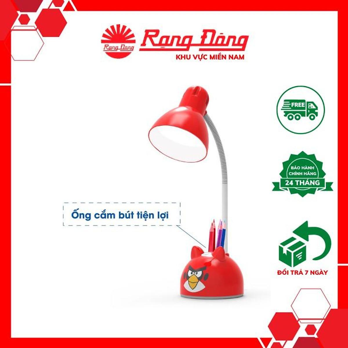 Đèn bàn chống cận 5W LED Rạng Đông RD-RL-27.V2 5W - Đỏ