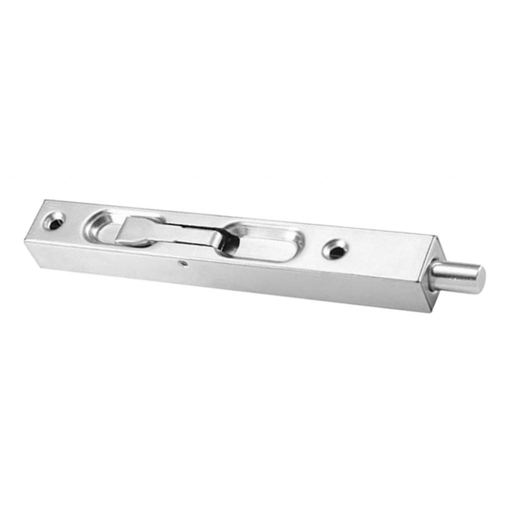 2x 6'' Security Door Latch Bolt Home Door Bolt Slide Bolt Lock for Locking