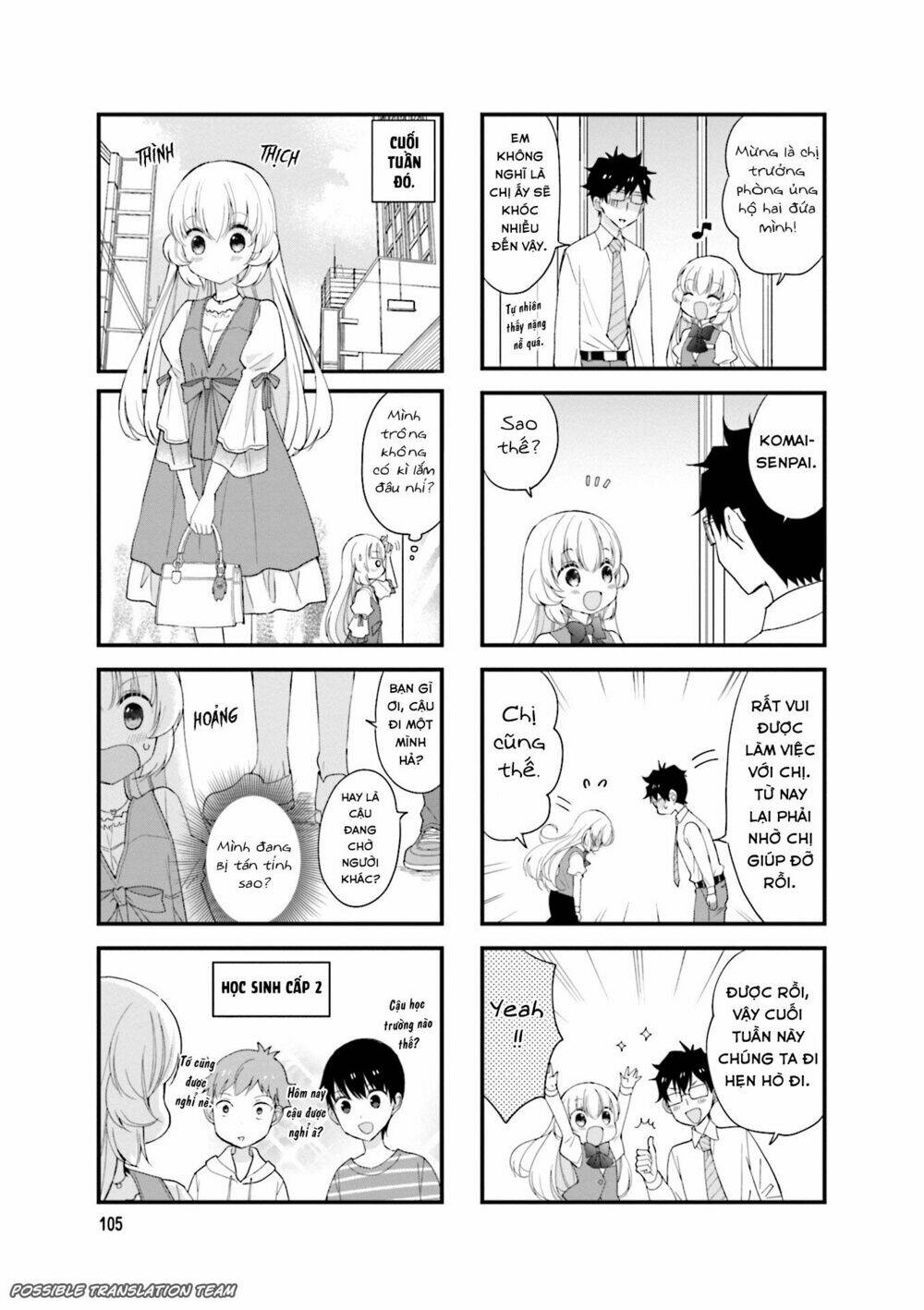 senpai nhỏ nhắn của tôi rất dễ thương chapter 29 5