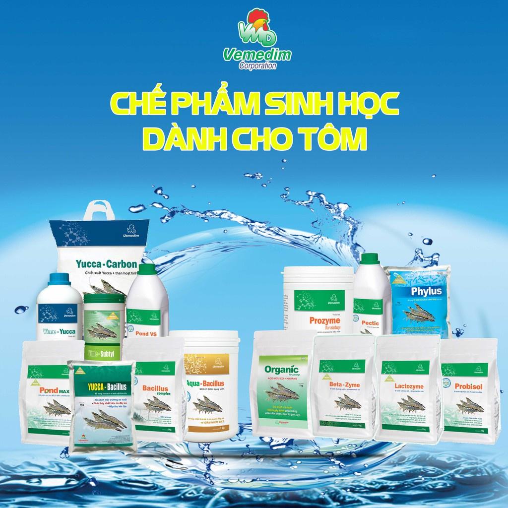 Lactozyme tôm, hỗ trợ hệ tiêu hóa và hấp thu dưỡng chất cho tôm, gói 1kg