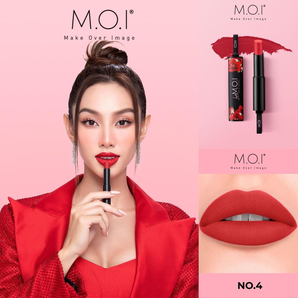 Son Môi Lì - Son Hồ Ngọc Hà Love M.O.I phiên bản 2020 - MOI Cosmetics