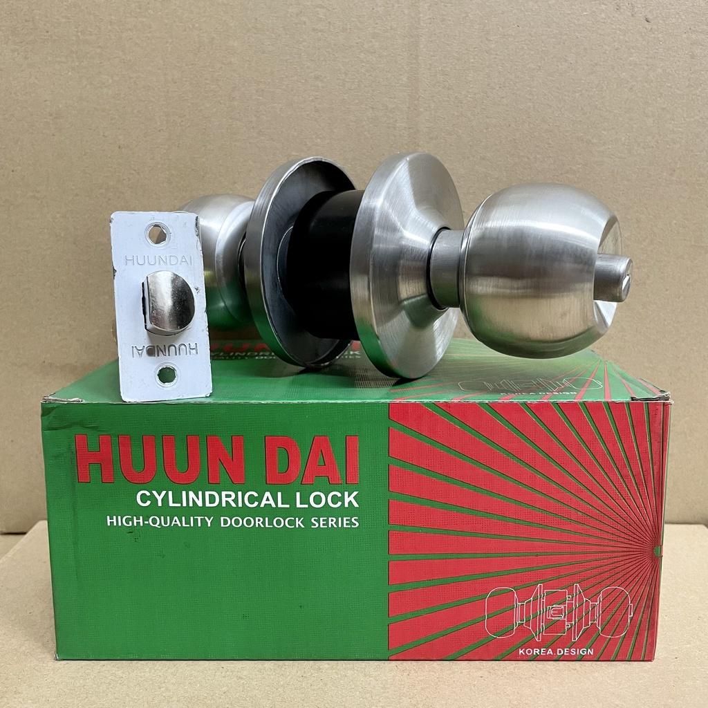 Khoá tay nắm tròn inox nhà vệ sinh không dùng chìa