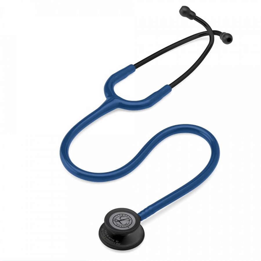 Ống nghe 3M Littmann Classic III, Màu xanh Navy, Chestpiece đen 27 inch, 5867