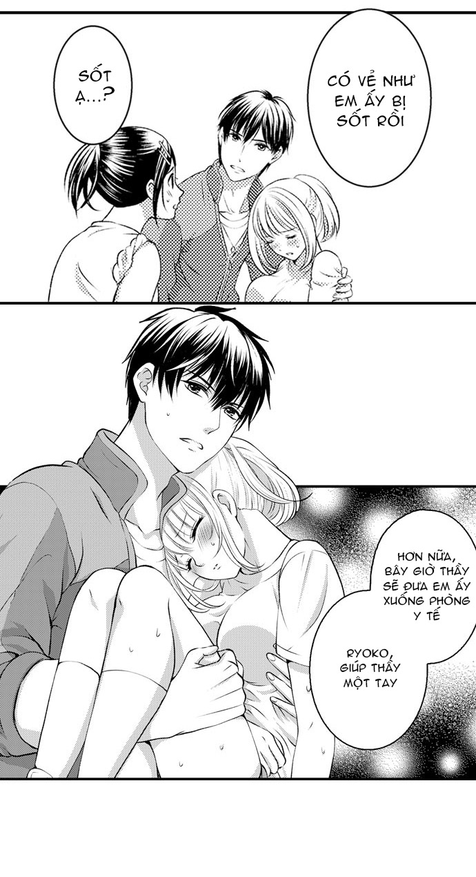 thầy tịch thu đồ chơi người lớn của tôi rồi nói "tôi sẽ dạy em cách sử dụng nó" chapter 35.1 9
