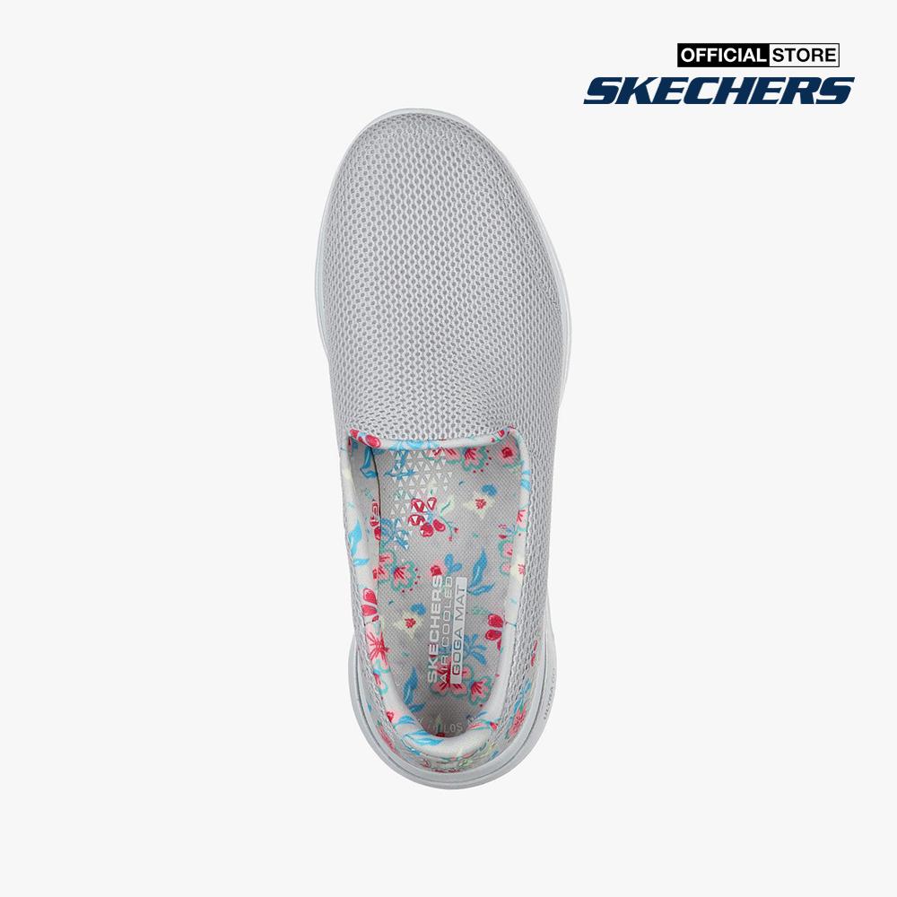 SKECHERS - Giày slip on nữ Go Walk 5 Flowery 124004-GYMT