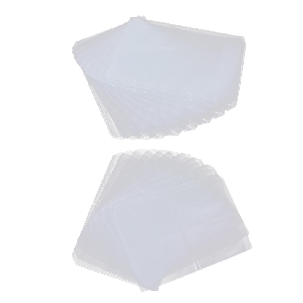 20x Binder Notebook Binder Loose Leaf Bag Collection Bags A5
