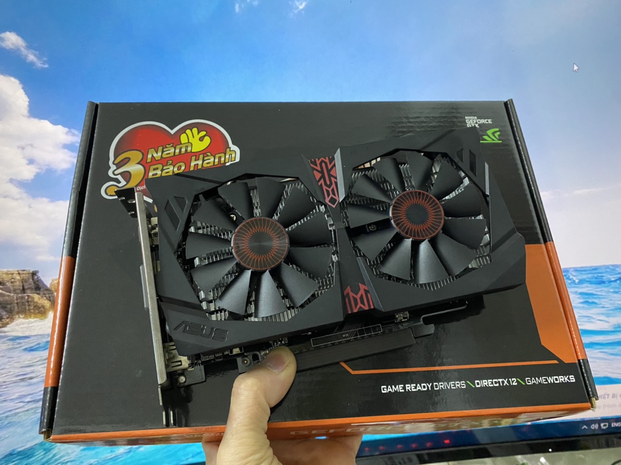 VGA (Cạc màn hình) ASUS STRIX GTX750TI GAMING 2GB/D5 (HÀNG CHÍNH HÃNG)