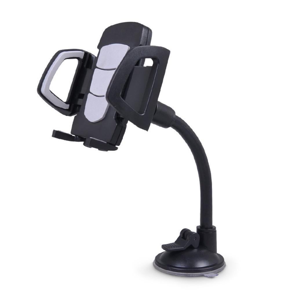 【ky】Universal Car Windshield Phone Holder Long Arm Stand Bracket with Suction Cup