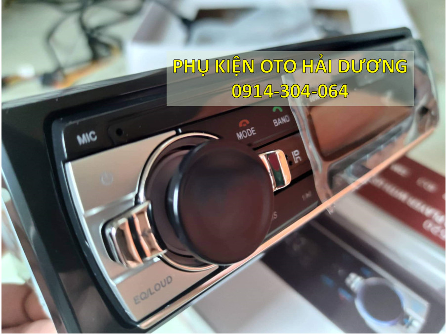 Đầu nghe nhạc MP3 Bluetooth cho ô tô tả DC12-24V 1068BT