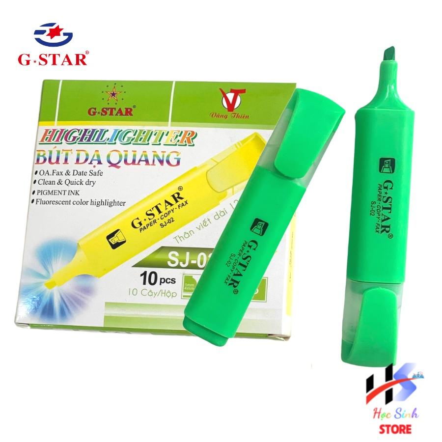 Bút dạ quang GSTAR SJ02 chất mực cao cấp, nhanh khô, sạch sẽ