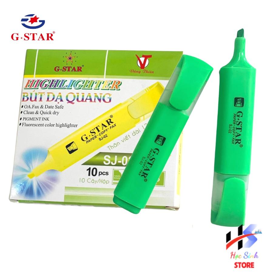 Bút dạ quang GSTAR SJ02 chất mực cao cấp, nhanh khô, sạch sẽ