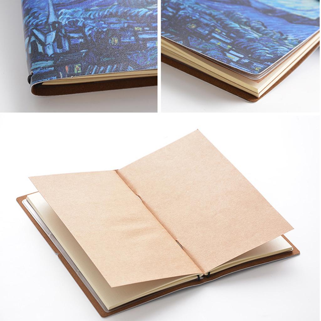 Notepad Jotter Notebook  Journal, Two Inner Core, PU Cover #1