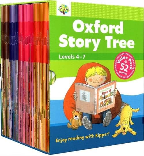 OXFORD STORY TREE   levels 4-7 ,52q (có Audio)