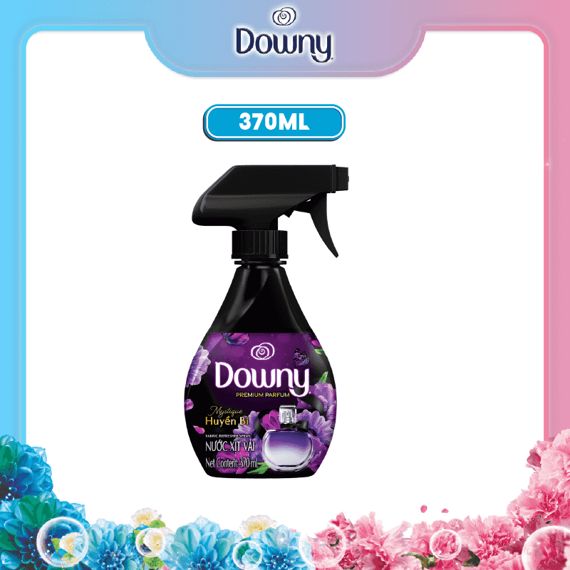 Combo Tiết Kiệm 3 Xịt Vải DOWNY Hương Nắng Mai/Huyền Bí/Đam Mê Chai 370ML x3