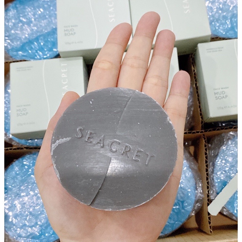 XÀ PHÒNG BÙN KHOÁNG và MUỐI BIỂN CHẾT - MUD SOAP BÙN ĐEN SEACRET