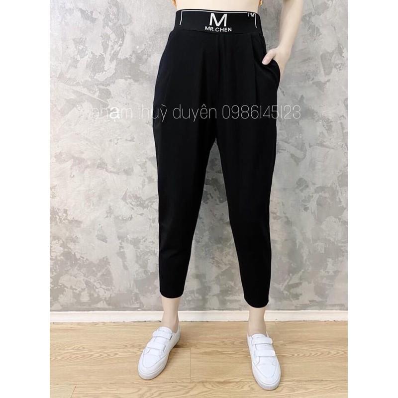 QUẦN HOT 2021 Quần Baggy Cạp Chữ