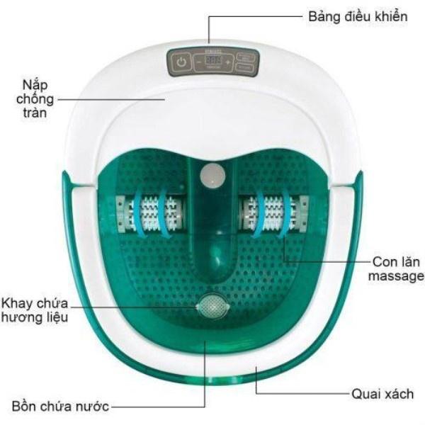 Bồn Ngâm Chân Homedics FB650 - Chính Hãng Mỹ - Đầy Đủ Co-Cq Giấy Tờ Nhập Xuất