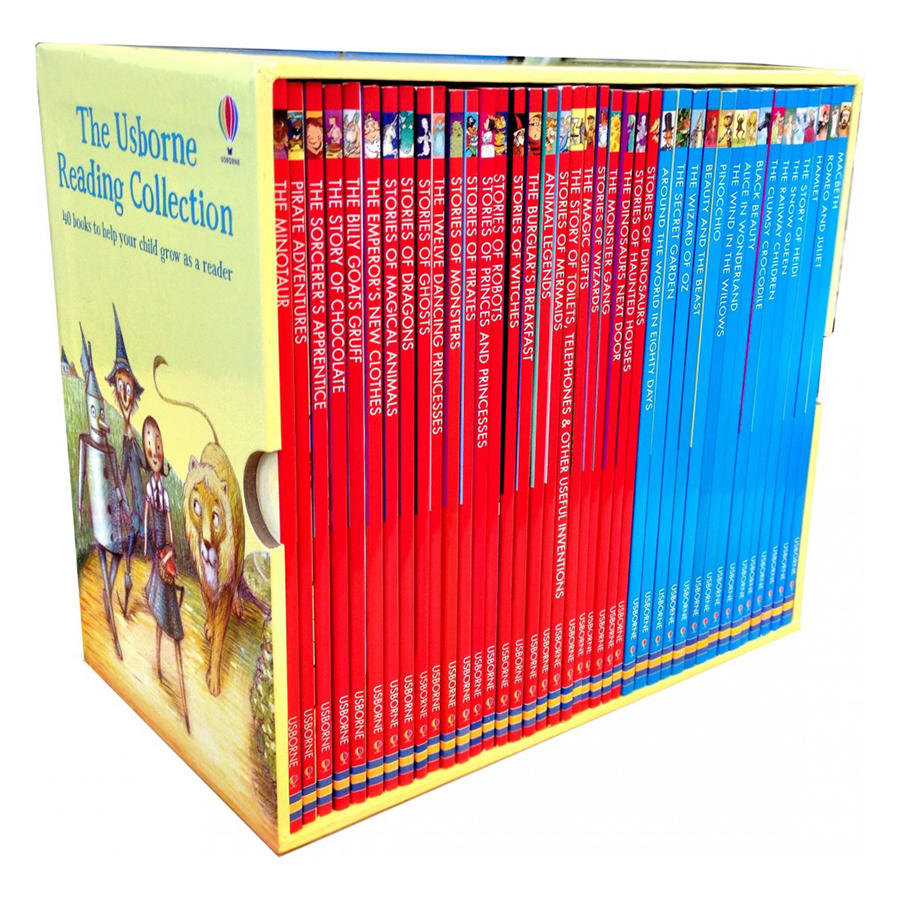 Usborne Bộ Vàng The Usborne Reading Collection - x40 book boxed set