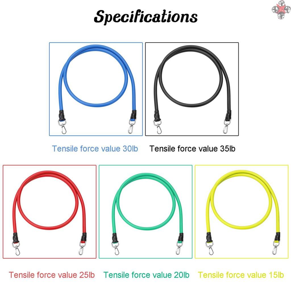 Set 11 Dây Kháng Lực Tập Yoga Chuyên Dụng