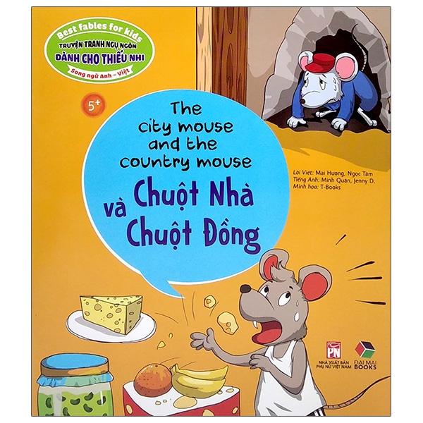 Truyện Tranh Ngụ Ngôn Dành Cho Thiếu Nhi - Chuột Nhà Và Chuột Đồng