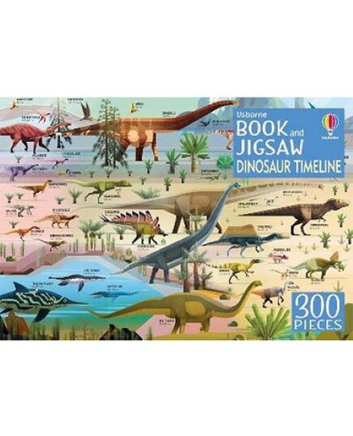 Dinosaur Timeline Book And Jigsaw