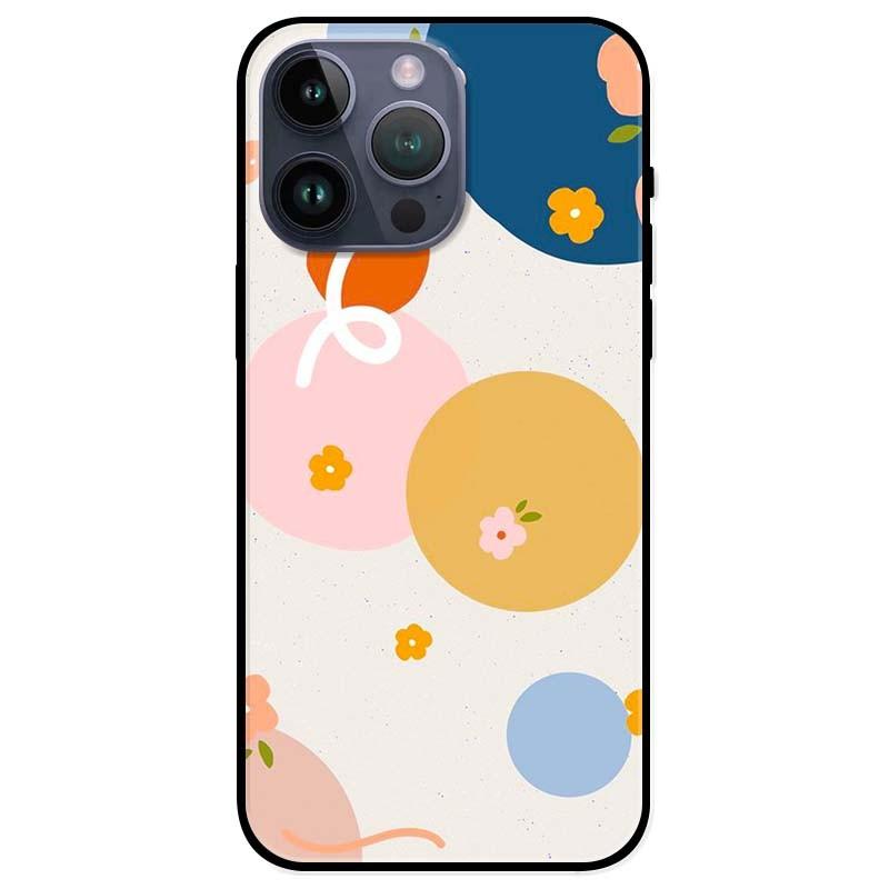 Ốp lưng dành cho Iphone 14 - Iphone 14 Plus - Iphone 14 Pro - Iphone 14 Pro Max - Hoa Vòng Tròn