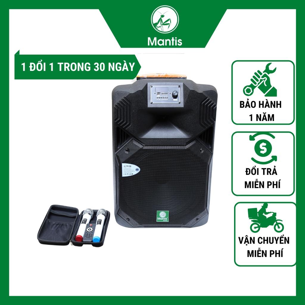 Loa Kéo Mantis 4 tấc, tặng 2 micro hút âm hàng nhập nguyên chiếc