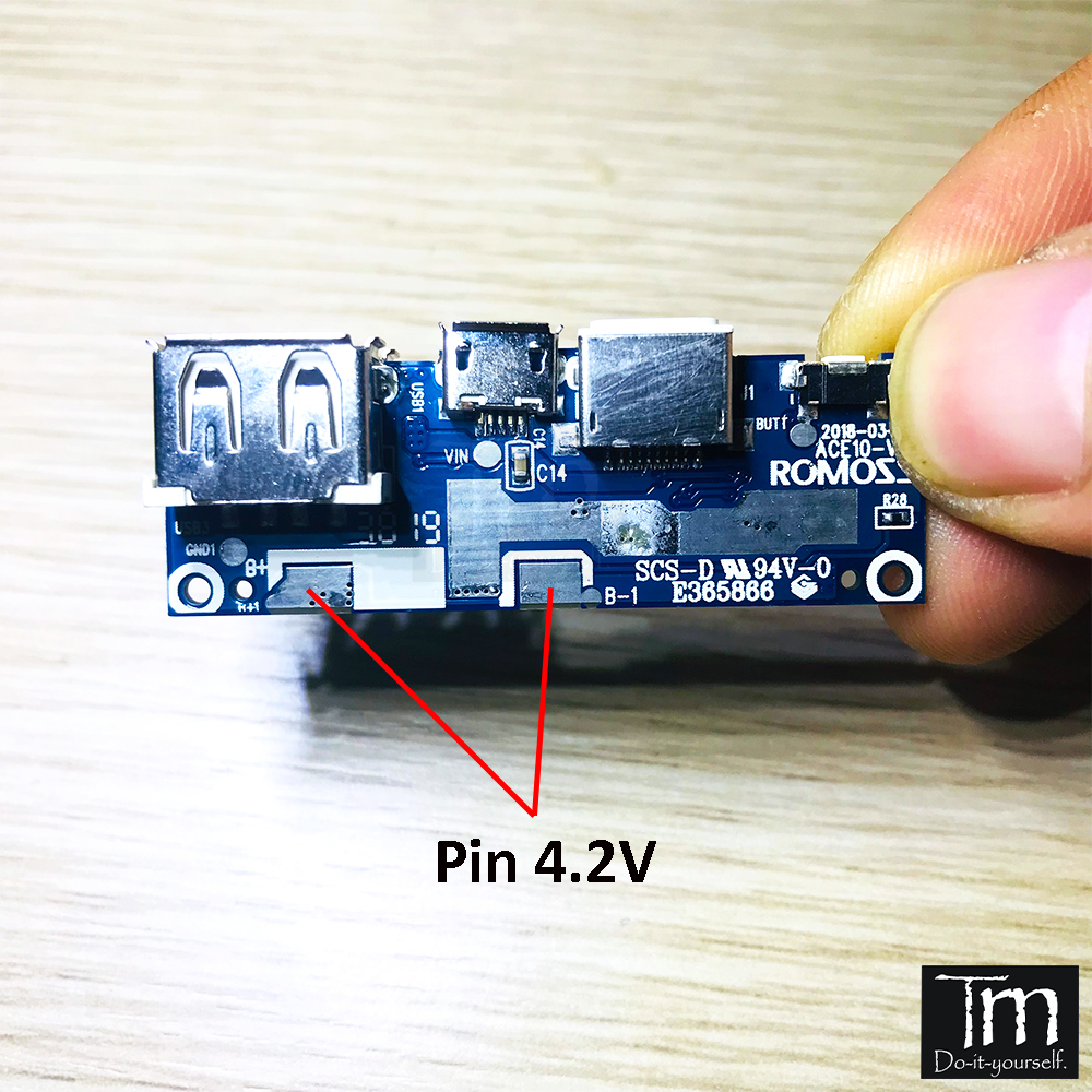 Mạch Sạc Dự Phòng 10W