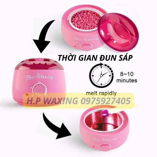 Combo Nồi Pro 100 loại 1 + 100g sáp cao cấp COCONUT Tặng que wax