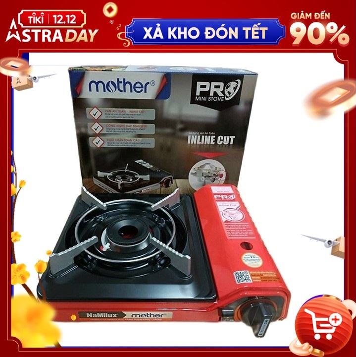 Bếp Gas Mini Namilux Pro Mother Na - PL 2111 PF - Hàng Chính Hãng