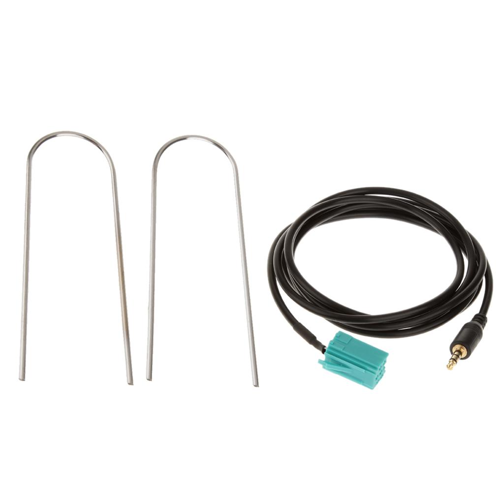 3.5mm  Aux In Adapter Cable For  Music Interface MP3 Player