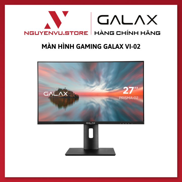 Màn Hình Gaming Galax PR-02 ( 27&quot;/FHD/VA/75Hz/G-sync Compatible/Borderless/ USB-C Supported) - Hàng chính hãng