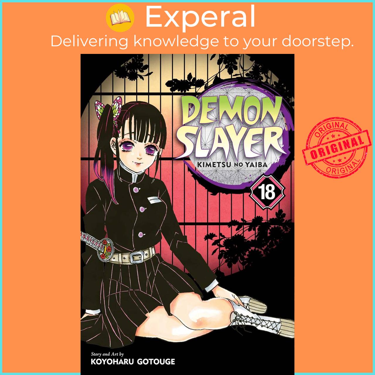 Sách - Demon Slayer: Kimetsu no Yaiba, Vol. 18 by Koyoharu Gotouge (UK edition, paperback)