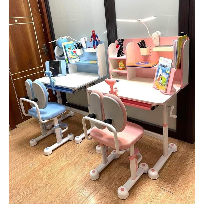 BỘ BÀN GHẾ HỌC SINH A16+ CHỐNG CẬN CHỐNG GÙ KÈM QUÀ TẶNG.