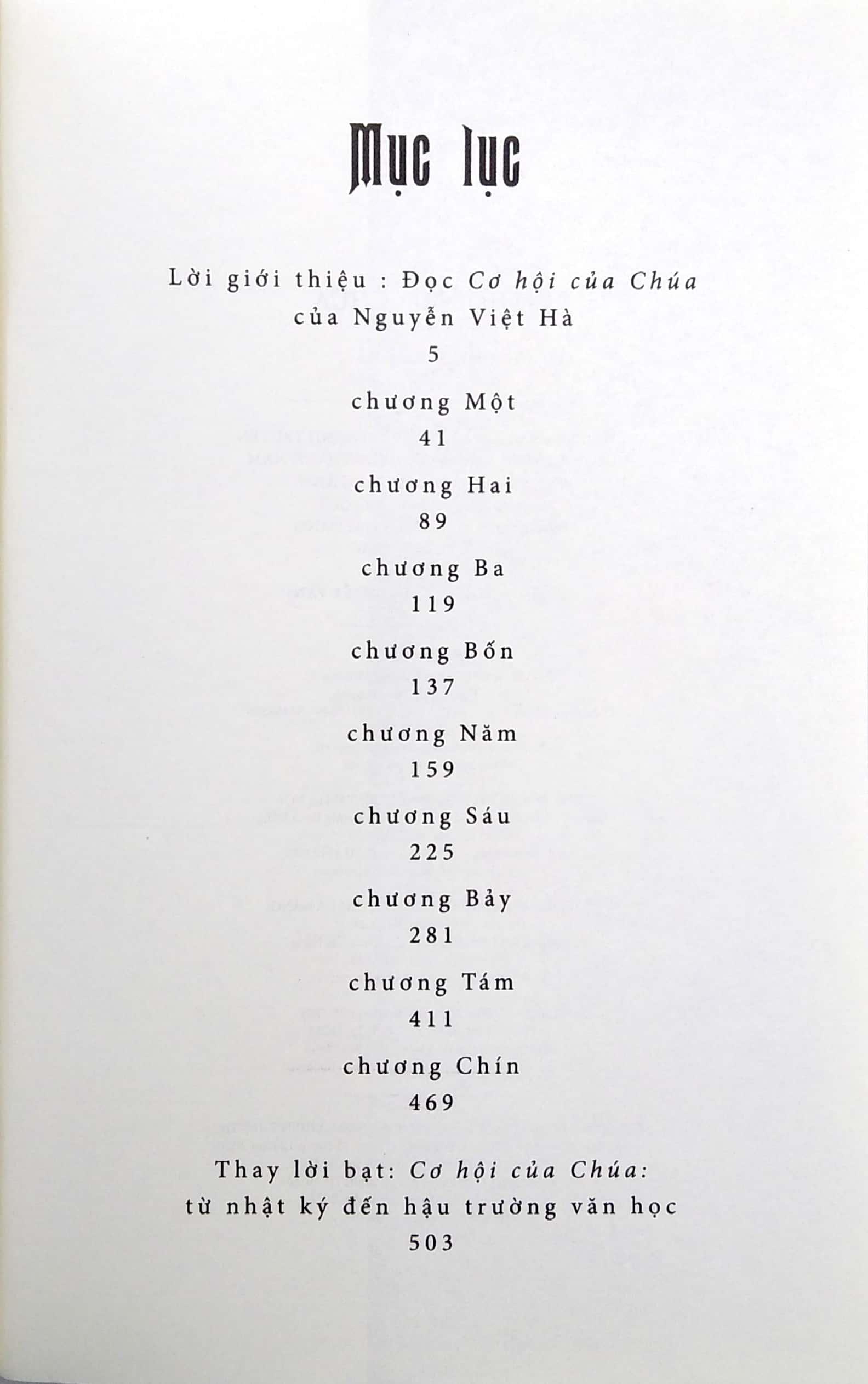 Cơ Hội Của Chúa (Tái Bản 2021)