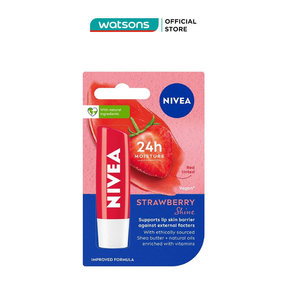 Son Dưỡng Ẩm Dâu Tây Nivea 4.8g