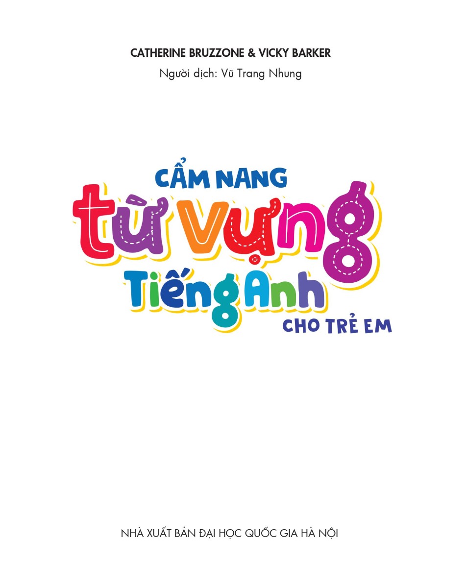 Cẩm Nang Từ Vựng Tiếng Anh Cho Trẻ Em _MEGA