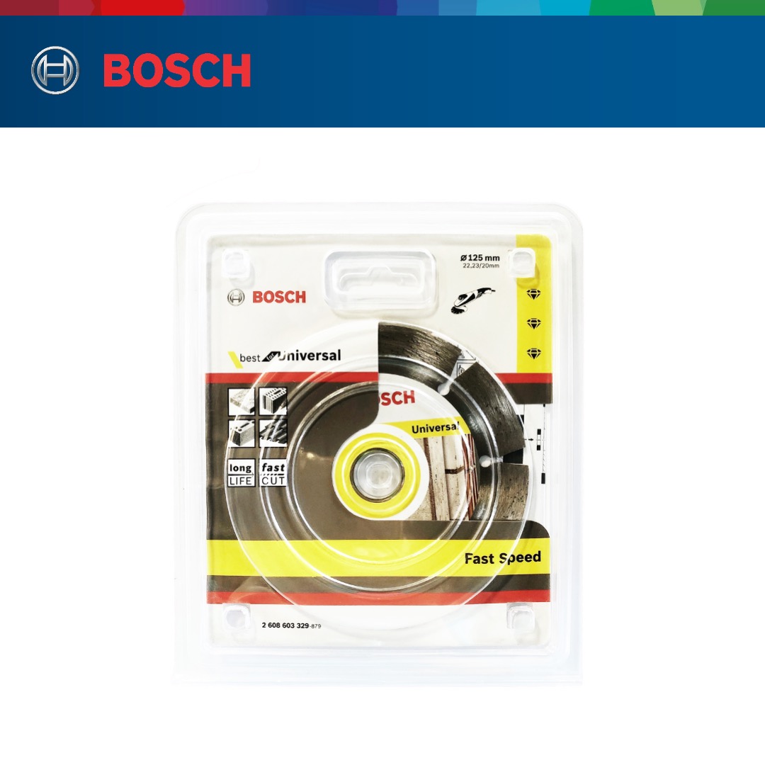 Đĩa cắt kim cương Bosch 125x22.2mm đa năng