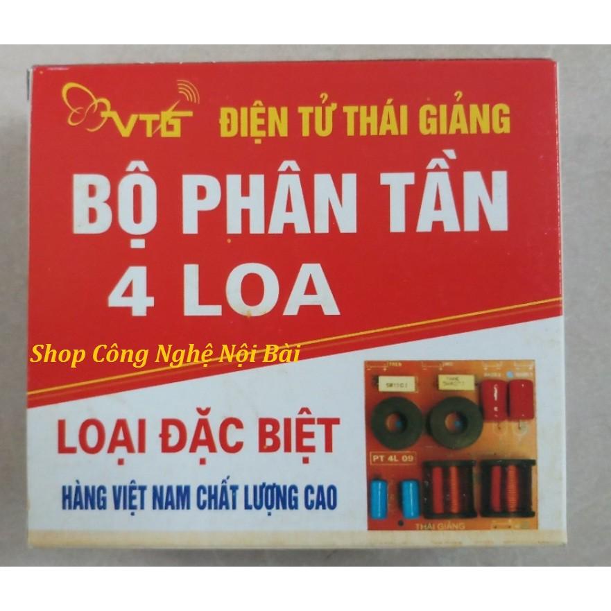 Mạch phân tần 4 loa