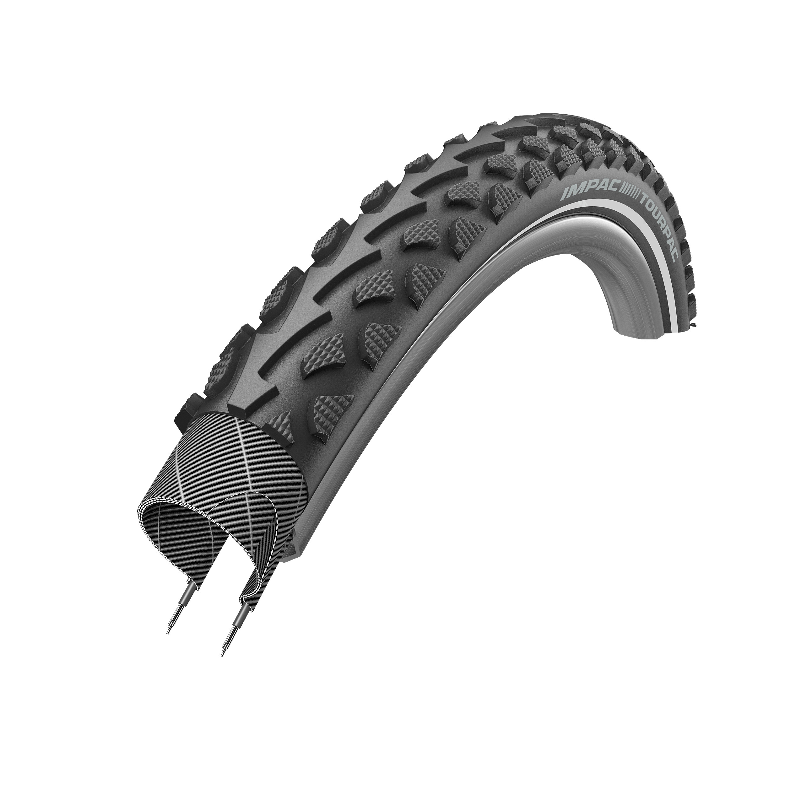 Vỏ/ Lốp xe đạp không gấp Impac Tourpac Tire 26 x 1.75 (1 cái)