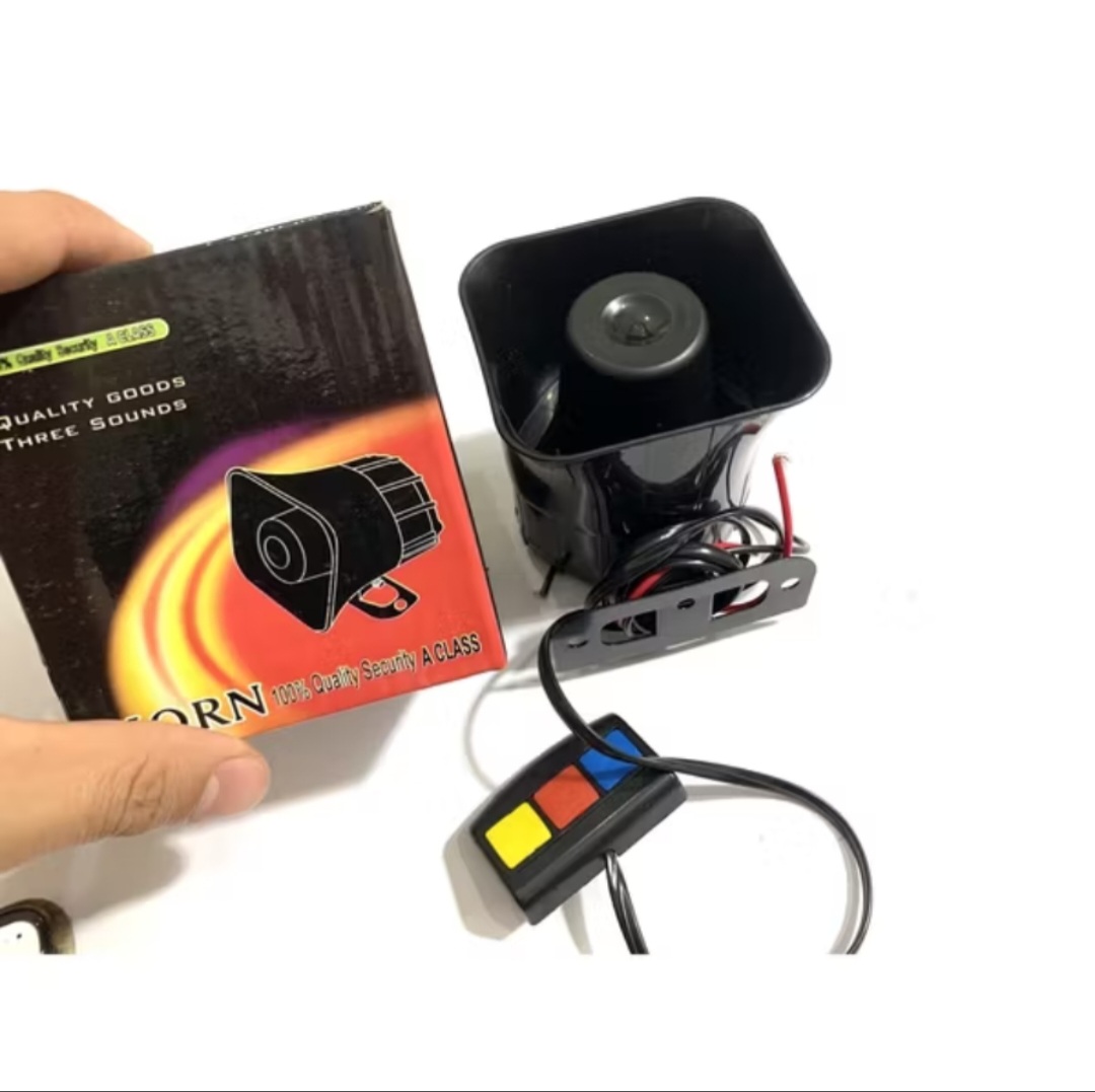 BỘ CÒI KÊU HÚ KÊU 3 CHẾ ĐỘ CỰC TO HAY LẮP XE MÁY ÔTÔ MẪU MỚI CHẤT LƯỢNG