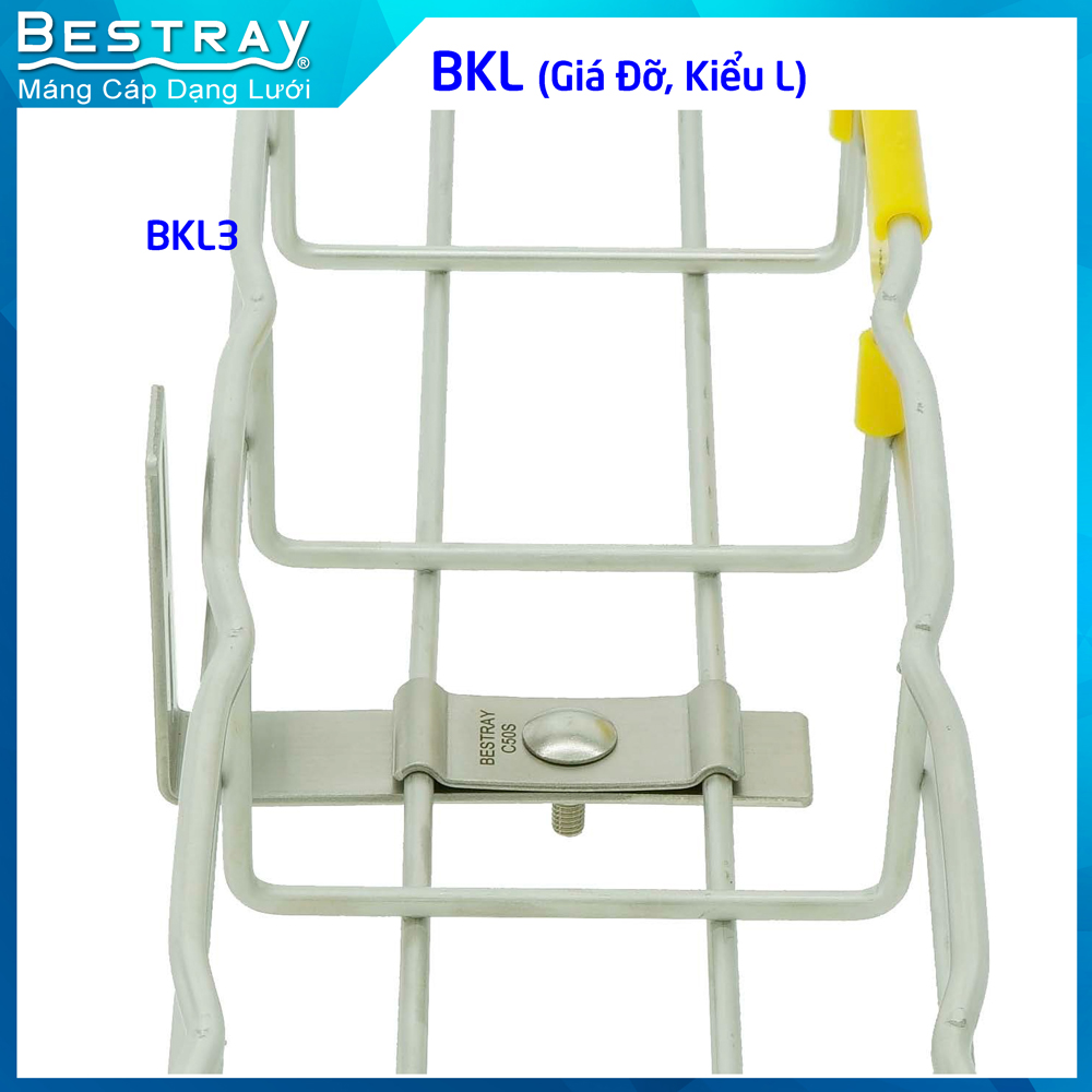 Giá Đỡ Kiểu L | Giá Đỡ Máng Lưới Bestray | Bracket Kit, L Type