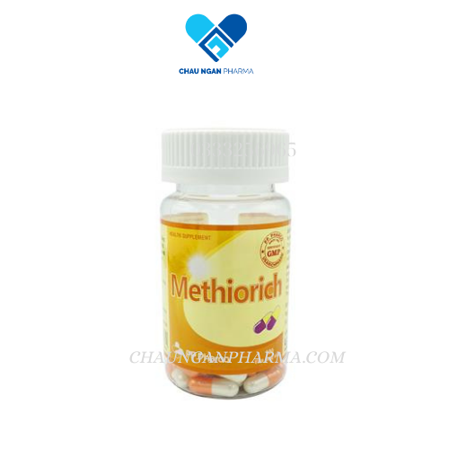 Viên giải độc gan METHIORICH Phong Phú Chai 100 viên