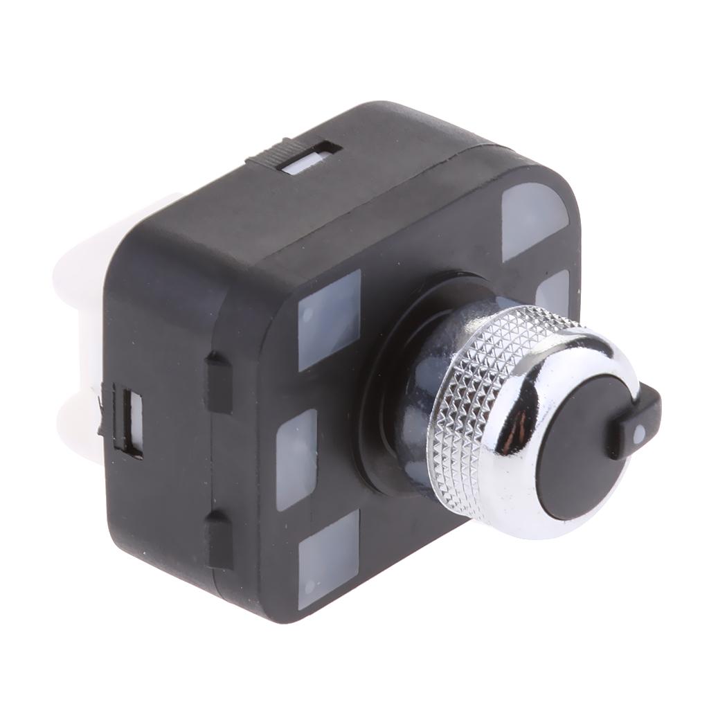 Black Car Rearview Mirror Switch Adjust Knob 4F0959565 for Audi A4 A8 S4 A6
