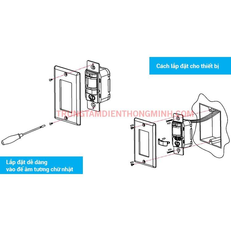 Công tắc cảm ứng hồng ngoại lắp cầu thang Kawasan KW-SS20C3 - Hàng chính hãng